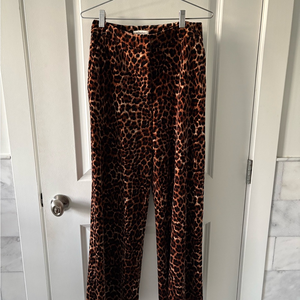 Leopard Print Women's Pants